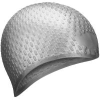 Шапочка для плавания силиконовая Bubble Cap (Серебро) B31519-9