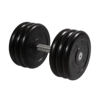 Гантель неразборная черная 31 кг MB-FdbM-B31