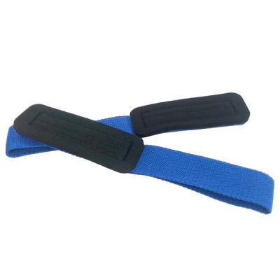 Петли-лямки атлетические для тяги р.L (синие) E42102