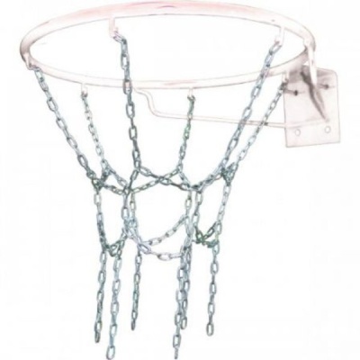 Сетка-цепь 1SC-GR для баскетбольного кольца №-7, Антивандальная